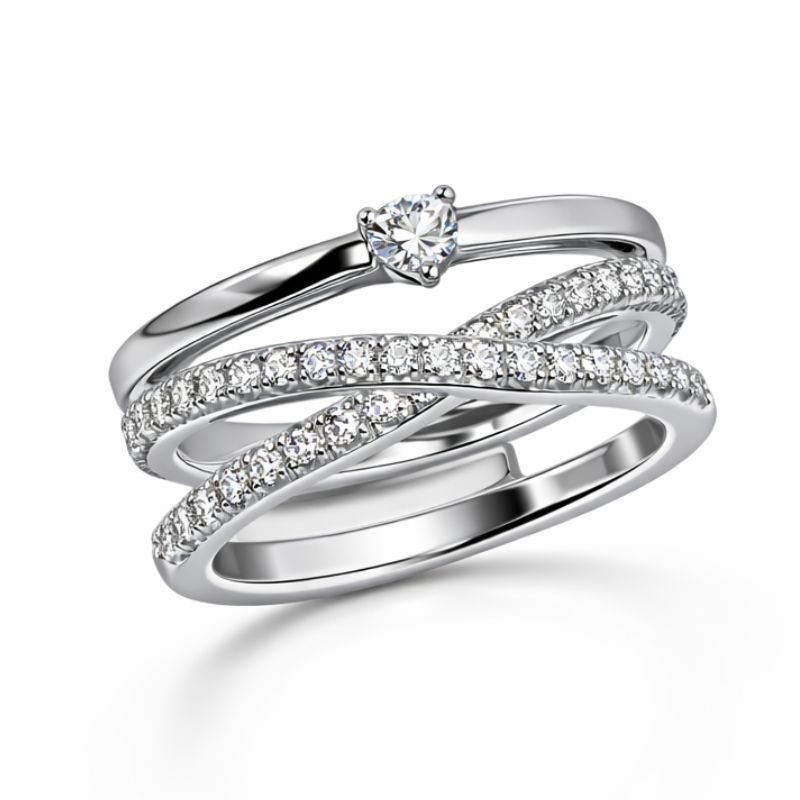 Celestial Twist Fashion Ring